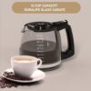 12-Cup Replacement Coffee Carafe Compatible with Hamilton Beach Coffee maker Pot 49902, 49915, 49905C, CM4309, 49317, 49467, 49611, 49904, 49934, 46230, 46290, 46293, 46294, 46299 - Image 6
