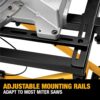Miter Saw Stand With Wheels (DWX726) Yellow - Image 4