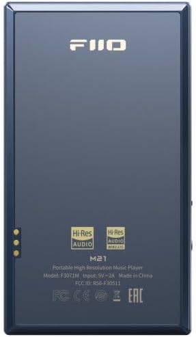 FiiO M21 Android 13 Hi-Res Music Player, Snapdragon 680, Blue-Black - Image 4