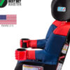 2025 KidsEmbrace Marvel Spider-Man 2-in-1 Forward-Facing Booster Car Seat LATCH | 5-Point Harness Booster 22-65lbs converts to Belt-Positioning Booster 40-100lbs | Adjustable - Image 8