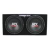 MTX 12" 1200W Dual Loaded Car Subwoofer Audio, Sub Box, Amplifier & Amp Kit - Image 2