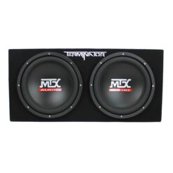 Alternative view of MTX 12" 1200W Dual Loaded Car Subwoofer Audio, Sub Box, Amplifier & Amp Kit