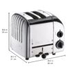 Dualit New Generation Classic 2-Slice Toaster in Stainless Steel - Image 6
