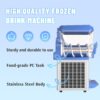 Commercial Slushy Machine - 1000W 30L Tanks Slush Maker Machine 304 Stainless Steel Commercial Margarita Machines Efficient Cooling the Ideal Slushie Maker for Bars Cafes Restaurants - Image 4
