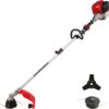 PowerSmart 4-Cycle 31cc 15lb Straight Shaft Gas String Trimmer Weed wacker and Brush Cutter for Lawns and Grass