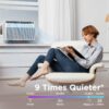 U-Shaped Inverter Window Air Conditioner 12,000BTU with Open Window Flexibility, Robust Installation,Extreme Quiet, 35% Energy Saving, Smart Control, Alexa, Remote, Bracket Included (Renewed) - Image 3