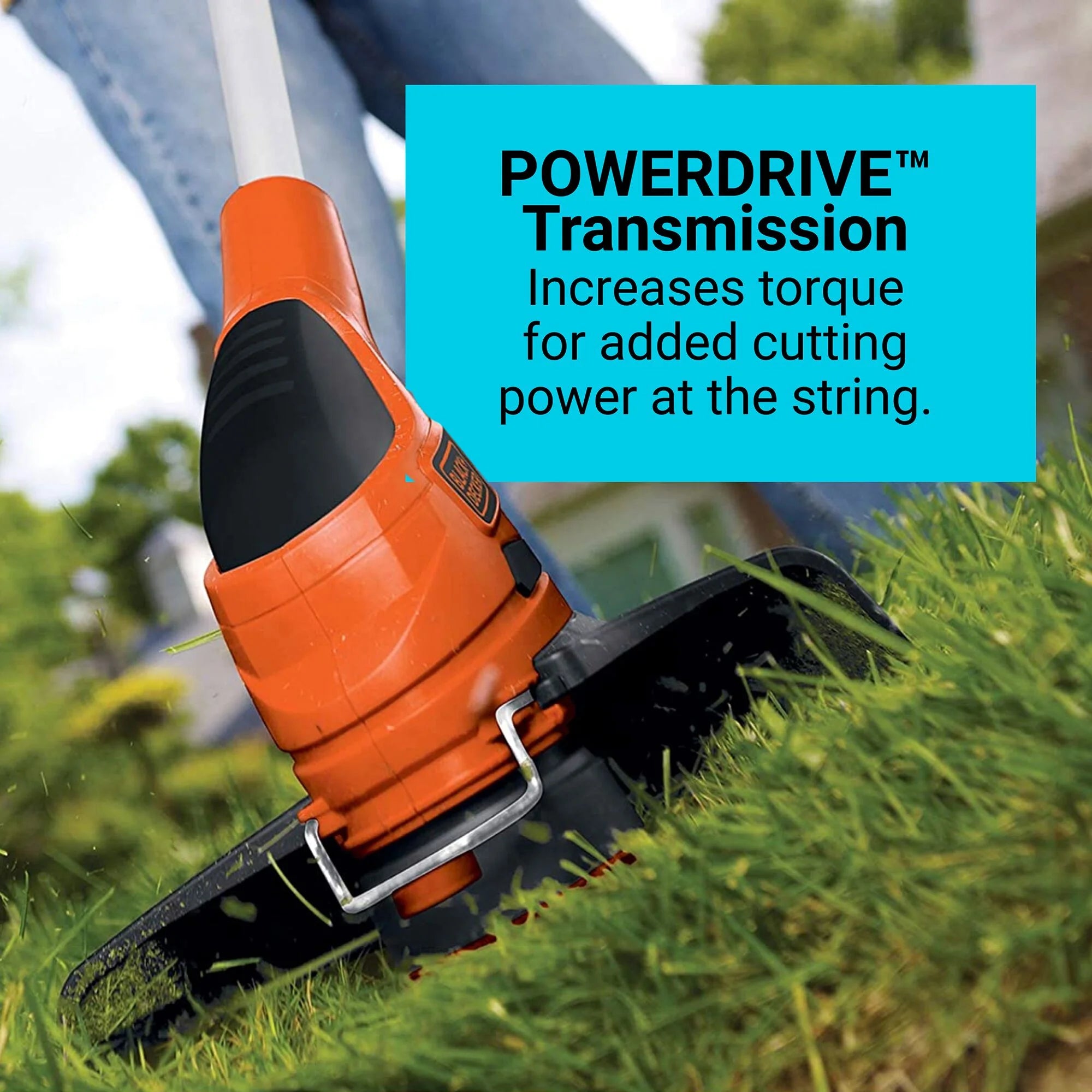BLACK+DECKER 20V MAX* Lithium 12 inch 3-in-1 Compact Mower, MTC220 - Image 4