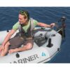 Intex Excursion 5 Person Inflatable Fishing Boat with Composite Motor Mount - Image 12