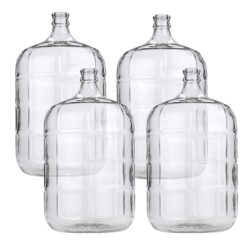 Fastrack 5-Gallon Glass Carboy, Italian Fermenter for Beer & Wine Making
