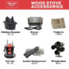 Logwood 900 Sq. Ft. EPA Exempt Cast Iron Stove - Image 9
