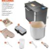 KBS 17-in-1 Stainless Steel Bread Machine with Dual Heaters - Image 3
