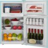 3.1 Cu. ft. Retro Mini Fridge with Top Freezer – Cool Mint - Image 5