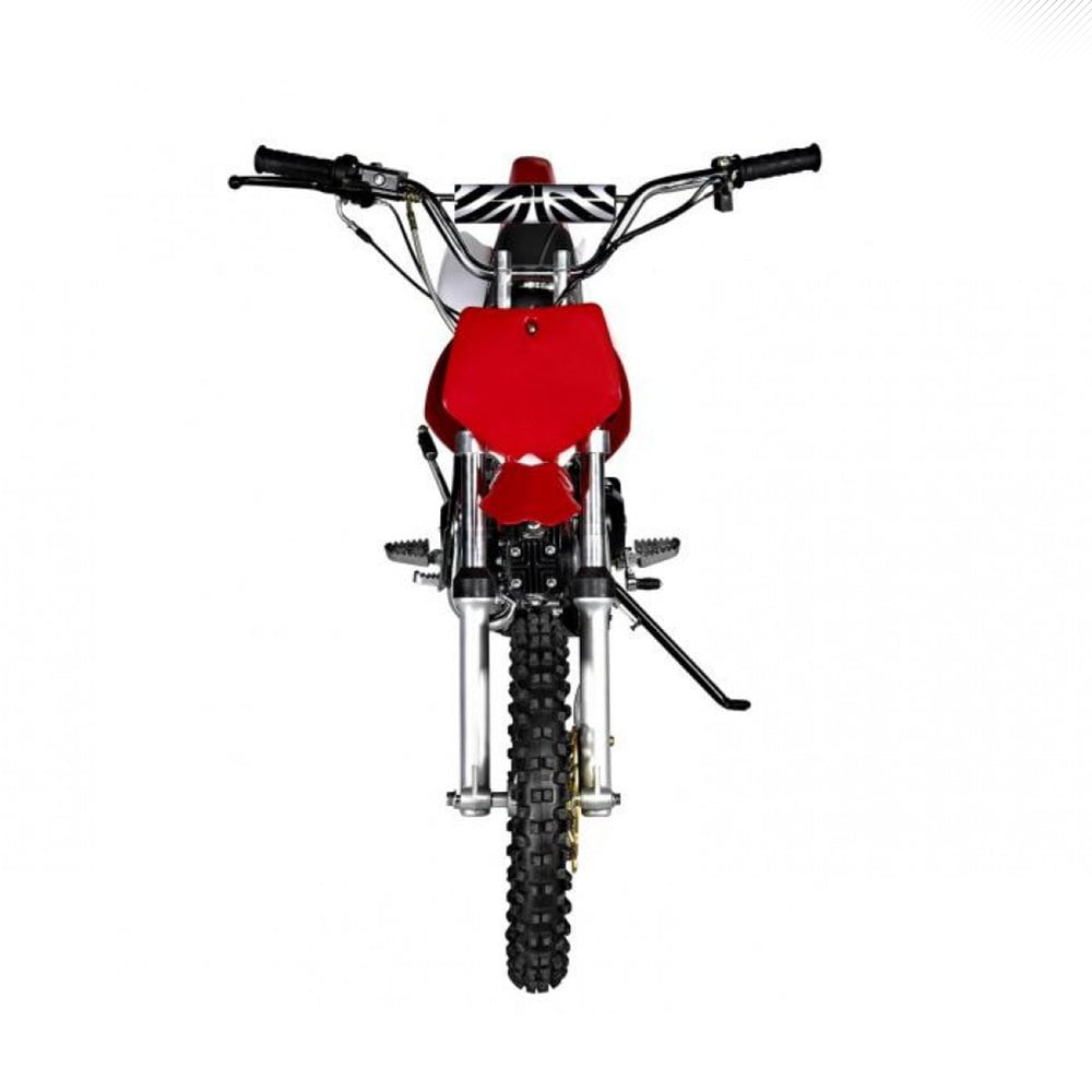 GMX Rider X 125cc Semi-Automatic Dirt Bike, Air-Cooled, Red, Electric Start, Hydraulic Disc Brakes, 4-Stroke Engine - Image 4