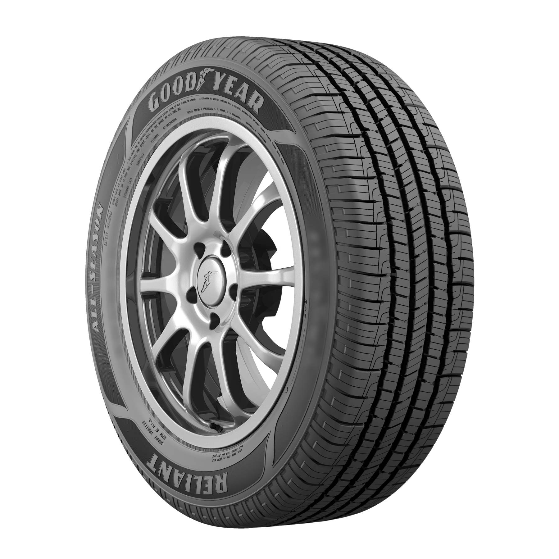 Goodyear Reliant All-Season Tire 205/55R16 91V - Enhanced Wet Grip, Quiet Ride, Passenger Car Tire - Image 5