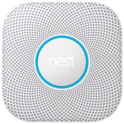 Google Nest Protect 2nd Gen Wired Smoke & CO Alarm with Voice Alerts & Mobile Notifications