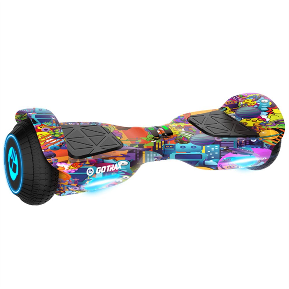 Gotrax EDGE Hoverboard, 6.5" LED Wheels, Dual 200W Motors, Self-Balancing, 6.2mph, Kids & Adults, UL2272 Certified - Image 2