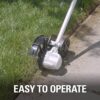 Greenworks 40V Brushless Edger 8", 4.0Ah Battery & Charger Included, Lightweight & Quiet - Image 4