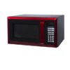Hamilton Beach Red Stainless Steel Microwave Oven 0.9 Cu. Ft., 900W, LED Display - Image 2