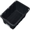 HDX 27-Gallon Black Stackable Waterproof Storage Tote with Yellow Lid, 5-Pack - Image 7