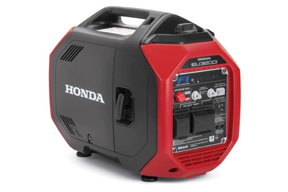 Honda EU3200i 3200W Inverter Generator, Super Quiet, Lightweight, CO-MINDER, Portable Power Solution