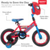 Huffy Marvel Spider-Man 12" Boys' Bike with Training Wheels, EZ Build, Steel Frame, Ages 3-5 - Image 3