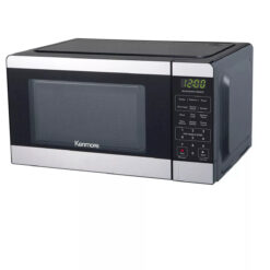 Alternative view of Kenmore 0.7 Cu Ft Stainless Steel Countertop Microwave Oven, 700W, Digital Display, 10 Power Levels