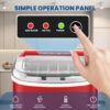 KISSAIR Portable Ice Maker, 26lbs/24H, Self-Cleaning, Compact Countertop Machine with Fast Ice Production - Image 3