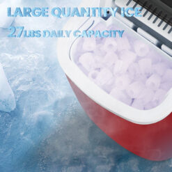Alternative view of KISSAIR Portable Ice Maker, 26lbs/24H, Self-Cleaning, Compact Countertop Machine with Fast Ice Production