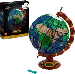 LEGO Ideas The Globe 21332 Toy Building Kit, 2585 Pieces, Creative Educational Model