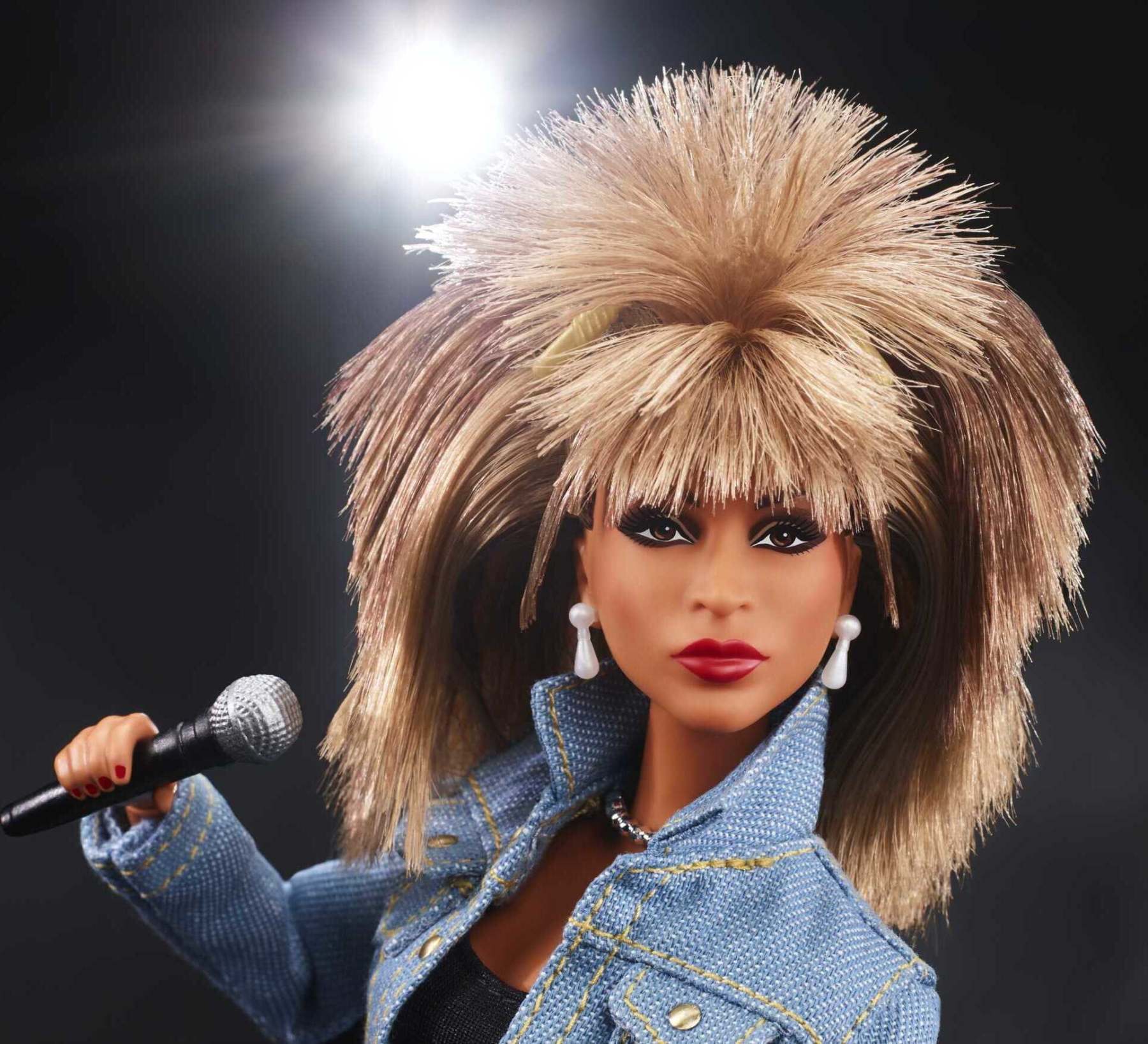 Mattel Barbie Signature Tina Turner Collectible Doll with '90s Outfit & Accessories - Image 3