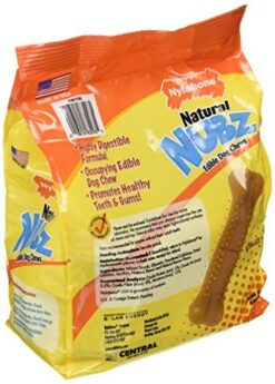 Alternative view of Nylabone Natural Nubz Edible Dog Chews, 22 Count, Dental Health, 2-Pack, 5.2 lb Total