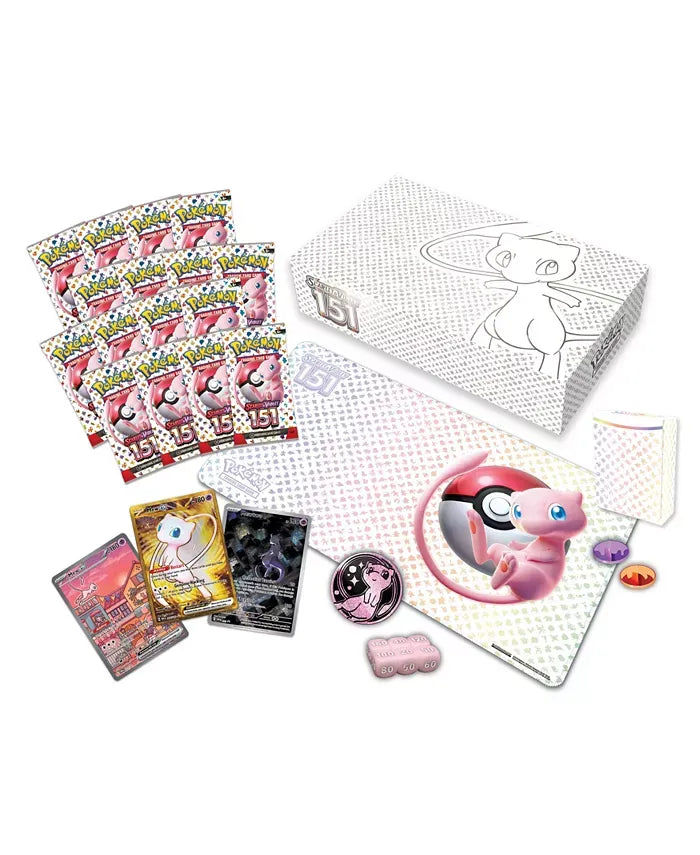 Pokemon Ultra Premium Collection 2023 - Scarlet & Violet-151 with Mew & Mewtwo Cards, Includes 16 Booster Packs - Image 2