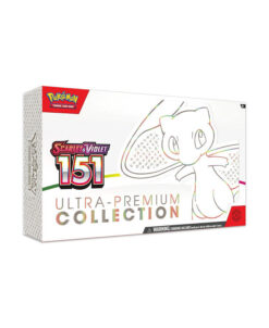 Pokemon Ultra Premium Collection 2023 - Scarlet & Violet-151 with Mew & Mewtwo Cards, Includes 16 Booster Packs