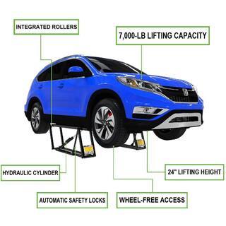 QuickJack 7000TL Portable Car Lift for Trucks & SUVs, 7000 lbs Capacity, 27" Lift Height, Automatic Safety Locks - Image 2