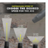 RYOBI 40V HP Brushless Cordless Leaf Blower, 730 CFM, 190 MPH, Includes 2x 4.0 Ah Batteries & Charger, 57 dB Quiet - Image 10