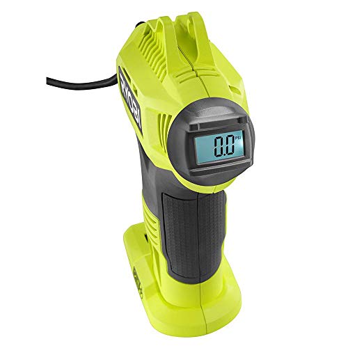 RYOBI ONE+ Cordless Air Inflator with Digital Gauge, 18V Lithium-Ion Battery, Portable Tire Pump - Image 7