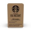 Starbucks VIA Instant Decaf Italian Roast Coffee, Dark Roast, 100% Arabica, 50 Packets - Image 7