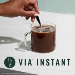 Alternative view of Starbucks VIA Instant Decaf Italian Roast Coffee, Dark Roast, 100% Arabica, 50 Packets