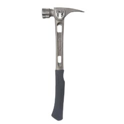 Stiletto TB3MC 15 oz Titanium Hammer with Curved Handle and Milled Face