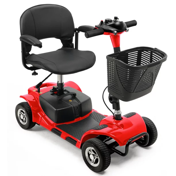 UltraLite Model A898 4-Wheel Mobility Scooter, Portable & Lightweight, 14-Mile Range