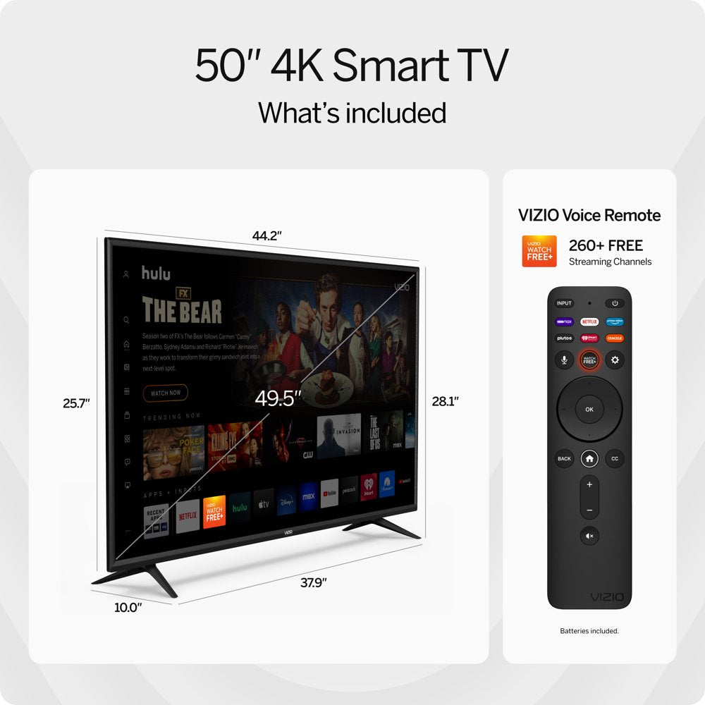 VIZIO 50" V-Series 4K UHD LED Smart TV with Dolby Vision, HDR10, Full Array Backlight, IQ Active Processor, V-Gaming Engine - Image 4