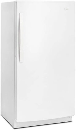 Whirlpool 15.7 Cu. Ft. Frost-Free Upright Freezer with Electronic Controls, White