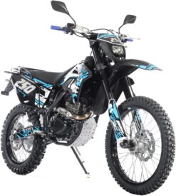 X-PRO Templar X 250cc Dirt Bike, Zongshen Engine, 6-Speed Manual, Adjustable Forks, LED Lights, Alloy Wheels