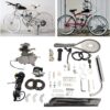 Zimtown 80cc 2-Stroke Engine Bike Motor Kit for 26" Bicycles, Silver White - Image 6