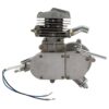 Zimtown 80cc 2-Stroke Engine Bike Motor Kit for 26" Bicycles, Silver White - Image 2