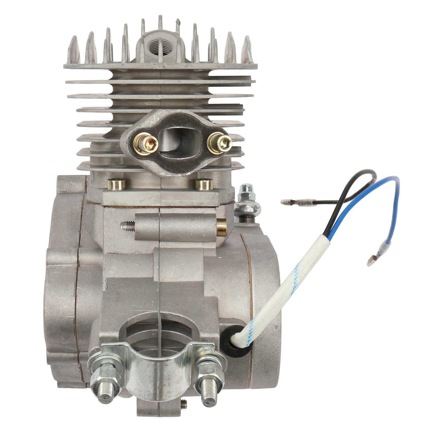 Zimtown 80cc 2-Stroke Engine Bike Motor Kit for 26" Bicycles, Silver White - Image 3